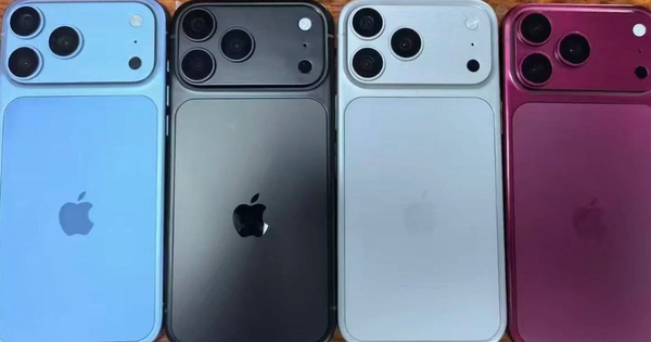 Mô hình iPhone 18 Pro Max lần đầu lộ diện với 4 màu sắc mới