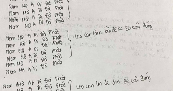 Tờ giấy nháp 