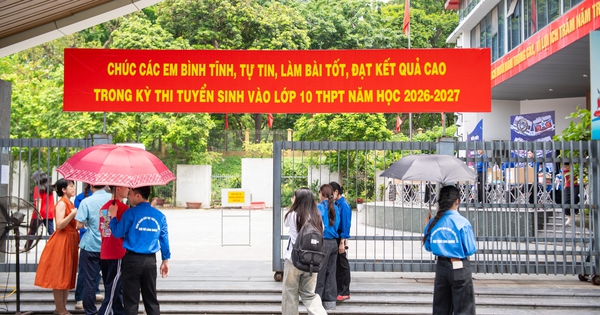 Gần 125.000 sĩ tử Hà Nội bước vào môn thi cuối cùng kỳ tuyển sinh lớp 10 năm 2026