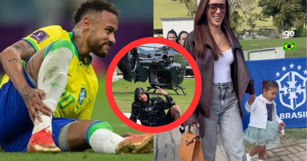 Bạn gái Neymar gây choáng với màn đáp trực thăng đến sân tập tuyển Brazil trước thềm World Cup 2026