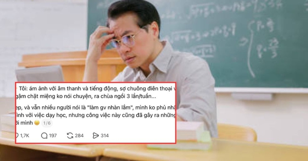 Lời than gây tranh cãi của một giáo viên: 