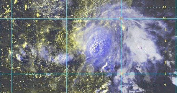 Dự báo đường đi của bão Hagupit vừa hình thành ở Tây Bắc Thái Bình Dương