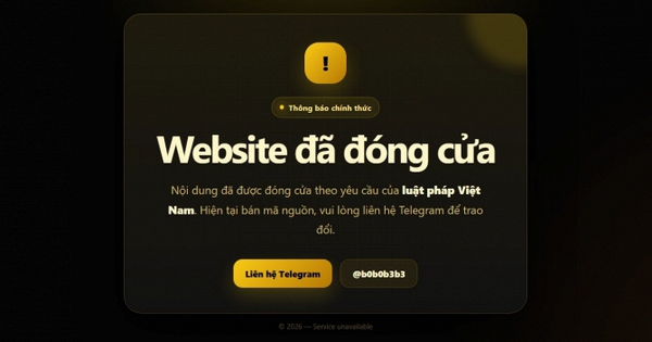 Nhiều website phim lậu đóng cửa, ngừng hoạt động