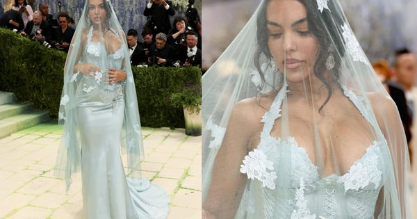 Georgina - vị hôn thê của Ronaldo sexy hết cỡ xếp top 4 giá trị tuyền thông ở Met Gala: Sao mà hot đến thế?