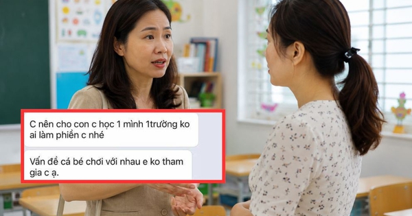 Nhắn tin cho 1 phụ huynh, bà mẹ Hà Nội nhận phản hồi sốc: Chị nên cho con học trường riêng cho khỏi bị ai làm phiền!