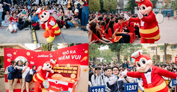 Chú Ong Jollibee mang niềm vui “The Jolly School - Yah! Mở Ra Niềm Vui”
