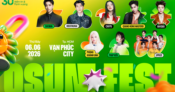 OSUNFEST 2026 mở bán vé: Chủ thẻ OCB có lợi thế “chốt slot” trước, fandom chuẩn bị sẵn sàng