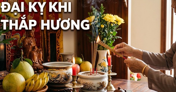 5 đại kỵ khi thắp hương