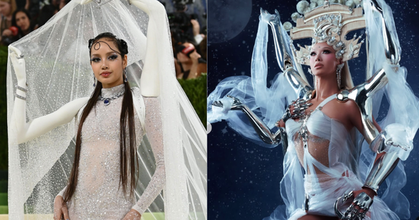 Tạo hình của Lisa tại Met Gala đụng ý tưởng với một nghệ sĩ gốc Việt