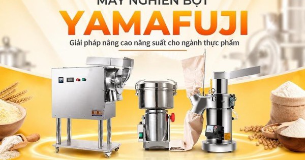 Máy nghiền bột Yamafuji – Giải pháp nâng cao năng suất cho ngành thực phẩm