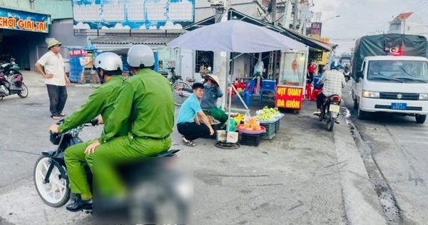 Một Đại úy công an bị hạ bậc thi đua sau bức ảnh phản ánh của người dân