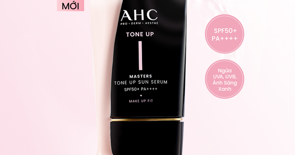 Serum chống nắng mới của AHC “chào sân” Shopee với livestream và ưu đãi hấp dẫn