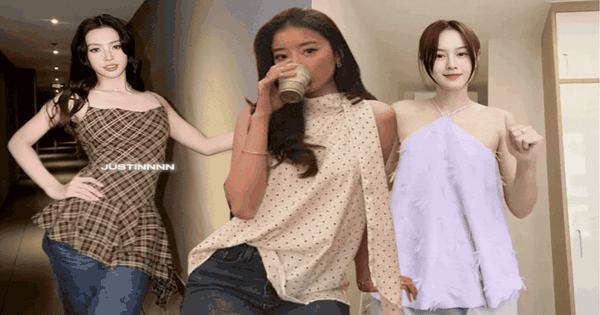Kiểu áo mix cùng quần jeans vừa hack dáng vừa sang chảnh, được HH Tiểu Vy và Anh Phạm lăng xê nhiệt tình
