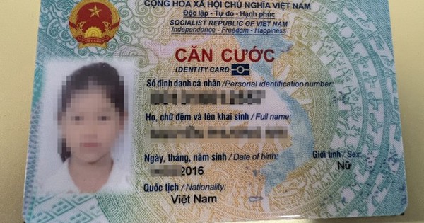Công an cảnh báo quan trọng liên quan đến thẻ căn cước