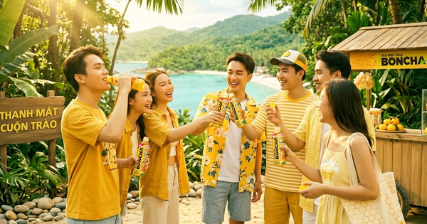 Khám phá vũ trụ hè thanh mát cùng Trà Mật Ong BONCHA