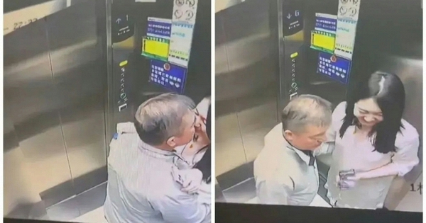 Chủ tịch Trần Đào lộ clip ôm hôn gái lạ trong thang máy, khố