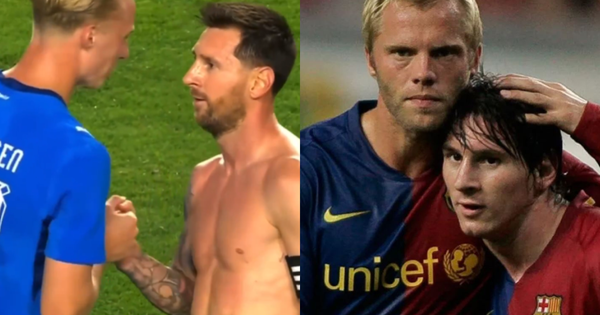 Messi sững sờ trước câu hỏi của cầu thủ Iceland sau 20 năm: 