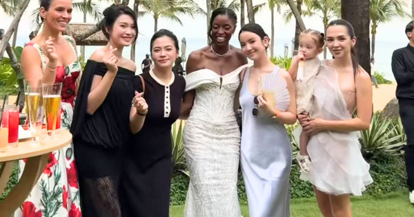 Khung hình Doãn Hải My đọ sắc Chu Thanh Huyền và dàn WAGs Tâ