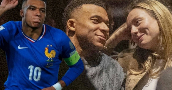 Lộ ảnh Mbappé "trốn" tuyển Pháp bay đêm đi hẹn hò 