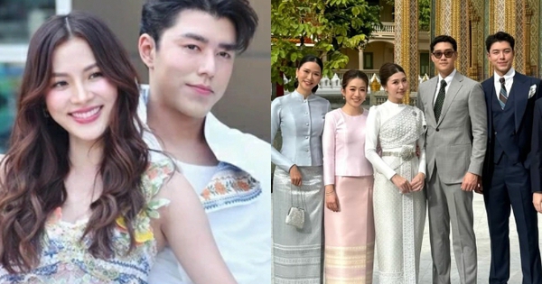 Nine Naphat lần đầu dẫn bạn gái mới dự đám cưới bạn thân, nh