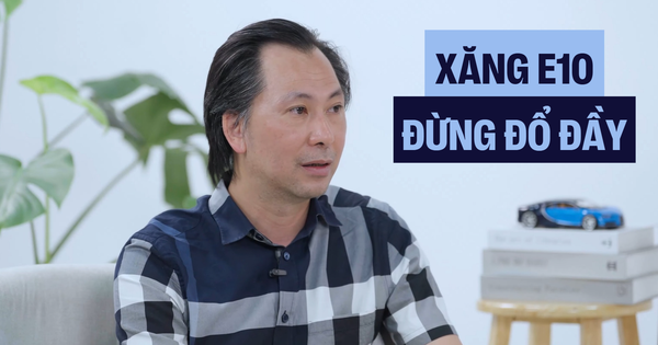 PGS.TS Đàm Hoàng Phúc: ‘Muốn xăng E10 hạn chế bị hút ẩm, cách đơn giản nhất là đổ ít xăng’