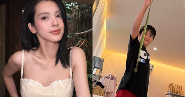 Quỳnh Lương đăng bức ảnh con trai đem 1 thứ về khoe, netizen hốt hoảng: 