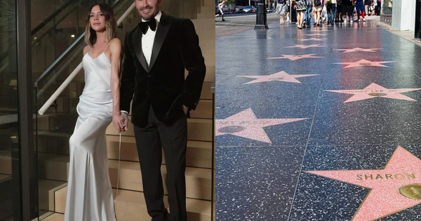 David Beckham đi vào lịch sử khi là cầu thủ đầu tiên được khắc tên trên Đại lộ Danh vọng Hollywood