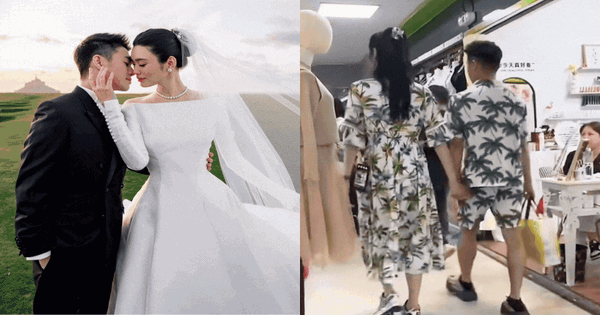 Xôn xao clip dâu hào môn Hề Mộng Dao và chồng thiếu gia đi tuần trăng mật sau hôn lễ 1000 tỷ: Sao mà lạ dữ vậy?
