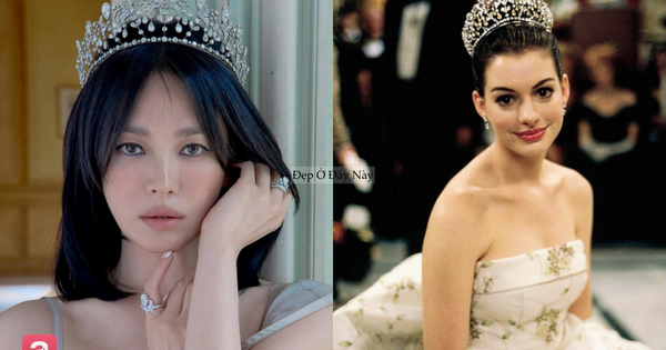 Chiếc vương miện hơn 100 tuổi của Song Hye Kyo và màn đụng độ bất ngờ với Anne Hathaway