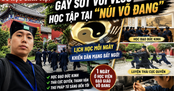 Du học sinh Việt gây sốt với vlog “lên núi Võ Đang bái sư học đạo”: Thời khoá biểu khiến nhiều người ngỡ ngàng