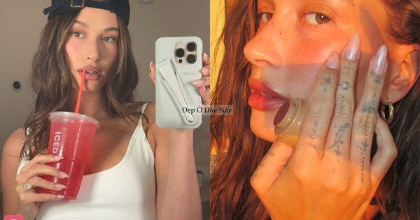 Hailey Bieber chẳng cần nail cầu kỳ vẫn khiến cả thế giới th