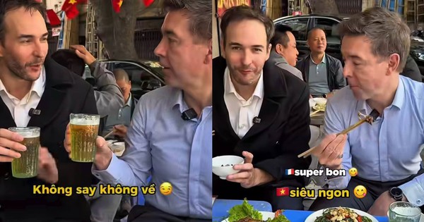 Danh tính chấn động của vị khách Tây ngồi vỉa hè xì xụp rau 