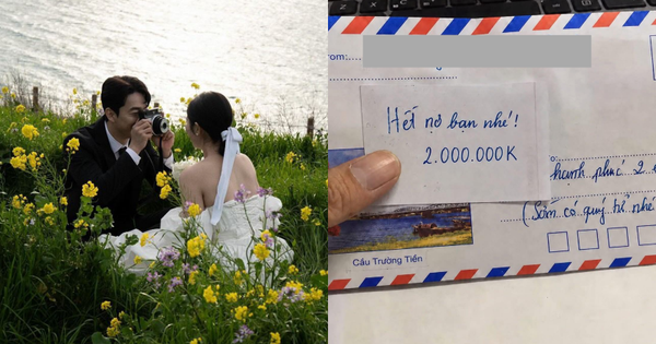 Tin tức vụ phong bì cưới không có tiền mừng, chỉ có tờ giấy 