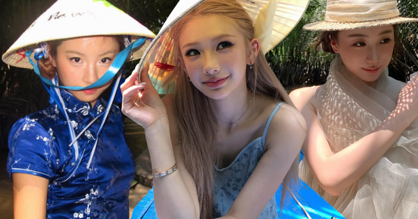 Tỷ tỷ xứ Trung đua nhau mặc sườn xám ghé miền Tây đội nón lá
