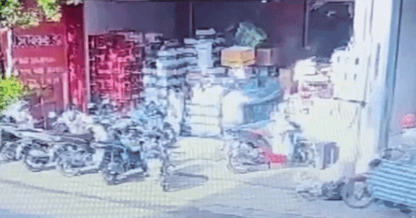 Cháy quán photocopy khiến cụ ông tử vong: Camera g