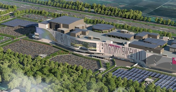 Hàng trăm kỹ sư, công nhân cùng nhiều thiết bị hiện đại tăng
