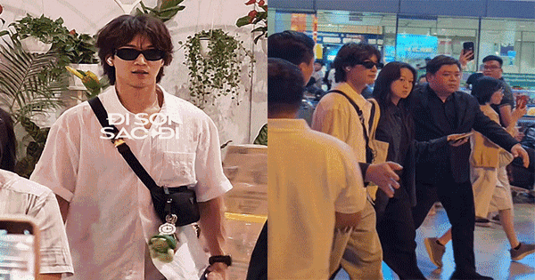Nam thần Minho (SHINee) đổ bộ Tân Sơn Nhất: Visual