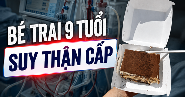 Bé trai 9 tuổi suy thận cấp sau khi ăn 1 chiếc bánh