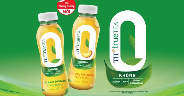 Tập đoàn TH ra mắt Trà không đường TH true TEA, tiếp tục mở 