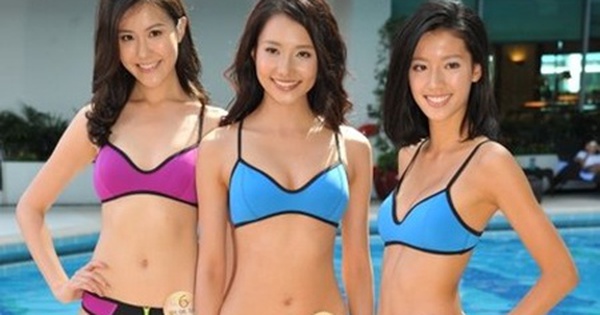 Người đẹp thi Hoa hậu Hồng Kông mất dáng vì bikini xấu