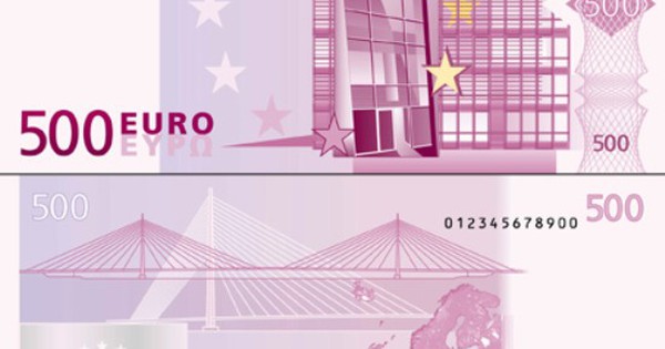 500 Евро Фото С Двух Сторон