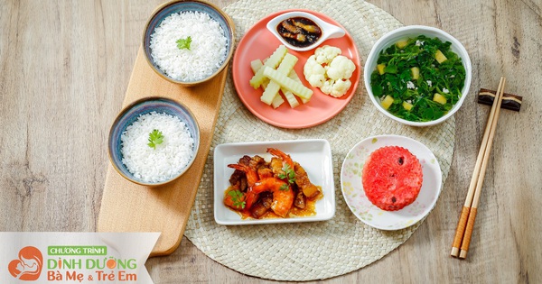 Phần mềm hơn 80 ngày thực đơn cho mẹ bầu, mẹ chăm con nhỏ dưới 5 tuổi thoải mái lựa chọn