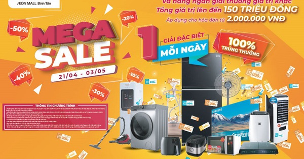 AEON MALL Bình Tân khuấy động mùa hè với Mega Sale ...