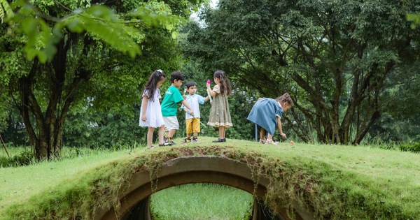 Ecopark children are living the childhood of “the time of grandparents and parents”