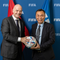 Chủ tịch FIFA Gianni Infantino dự khán trận ĐT Việt Nam vs Thái Lan trên sân Mỹ Đình