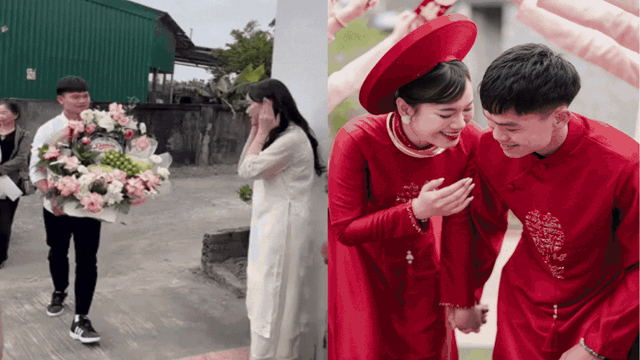 Hé lộ hậu trường chụp ảnh cưới của Hồ Văn Cường, cô dâu visual phát sáng