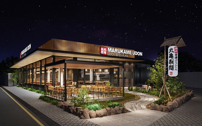 KHÔNG GIAN HIỆN ĐẠI VÀ ẤM CÚNG TẠI CÁC CỬA HÀNG MARUKAME UDON Ở HÀ NỘI