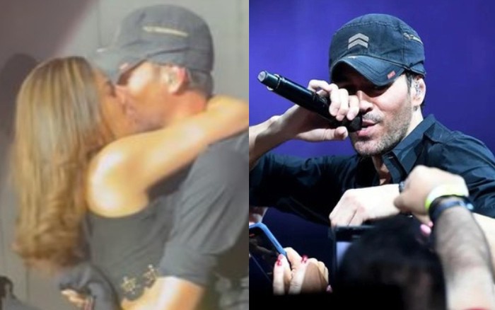 Enrique Iglesias genera debate tras un momento con una fan en Las Vegas durante un encuentro con seguidores