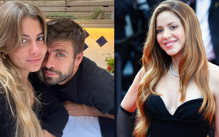 Pique đứng hình khi bị “tra tấn” bằng ca khúc của vợ cũ Shakira, bạn gái  mới lại ngồi ngay cạnh