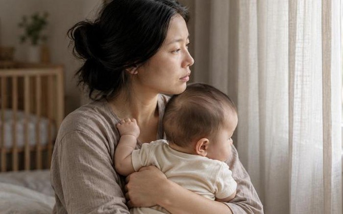 7 dấu hiệu trầm cảm sau sinh: Sản phụ dù ít nói hay khóc nhiều thì gia đình cũng nên chú ý